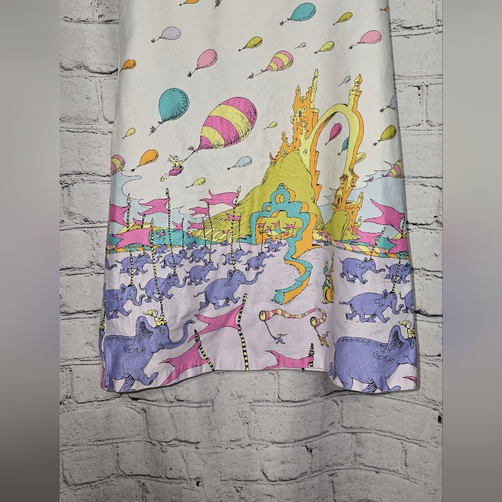 Dr. Seuss Girls Sleeveless Shift Dress‎ Size 4T - Picture 4 of 7